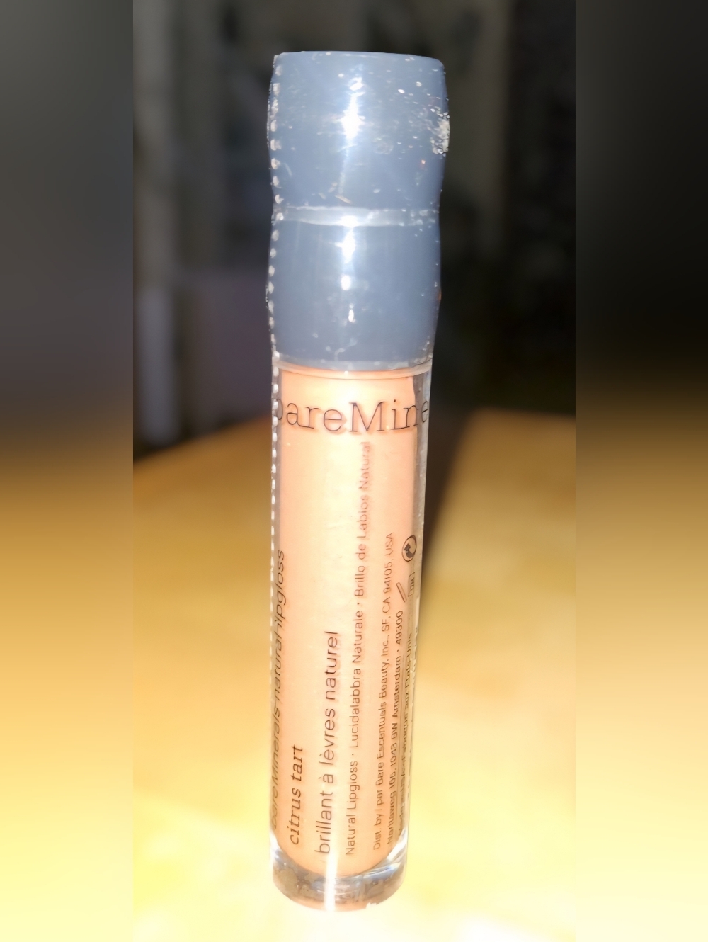 BARE MINERALS New, Sealed Natural Lip Gloss Citrus Tart 0.14 fl oz